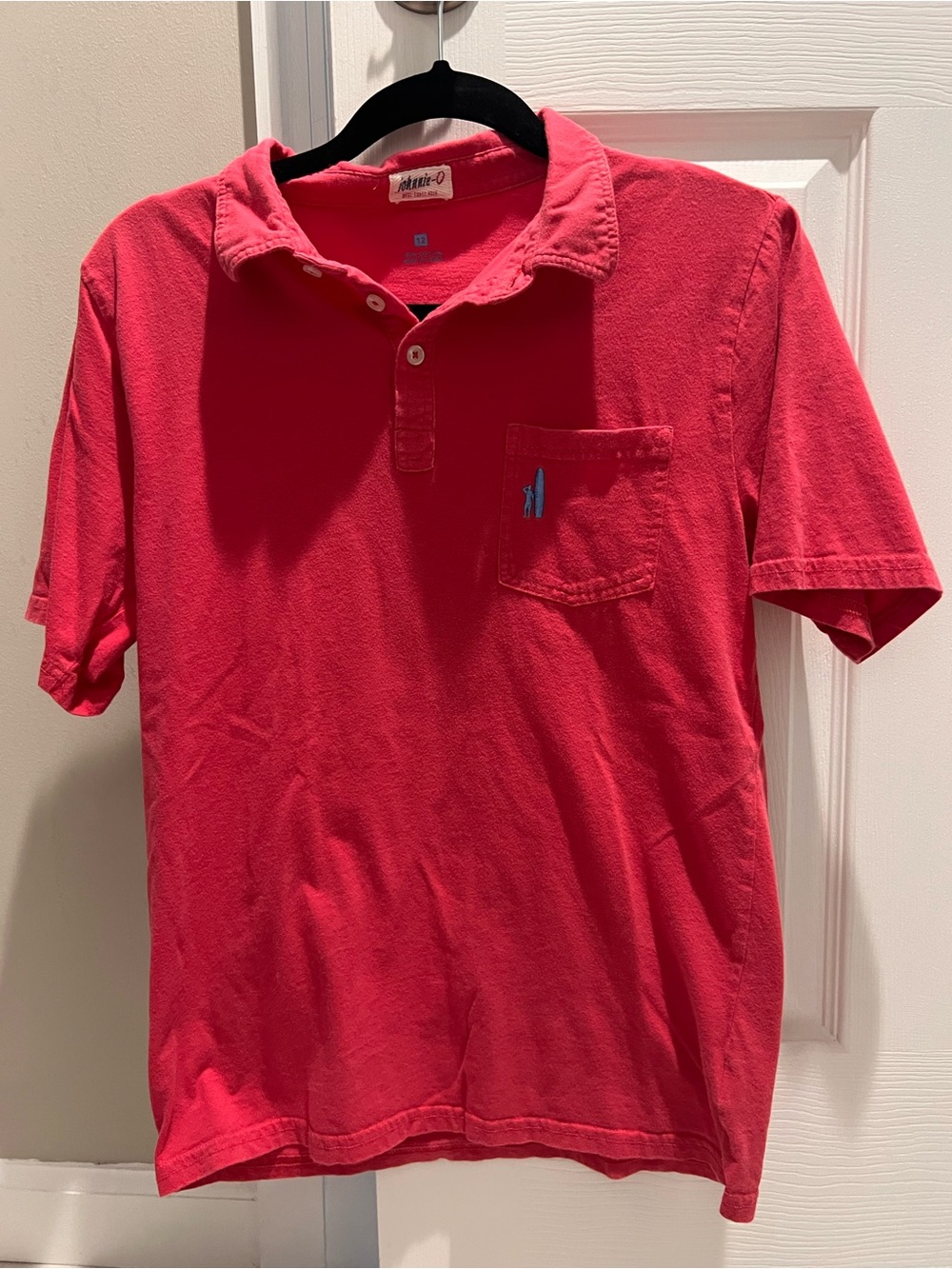 Boy’s coral Polo Shirt with Pocket